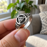 Celtic Trinity Knot Ring – Symbol of the Holy Trinity, Eternal Faith, Love & Protection