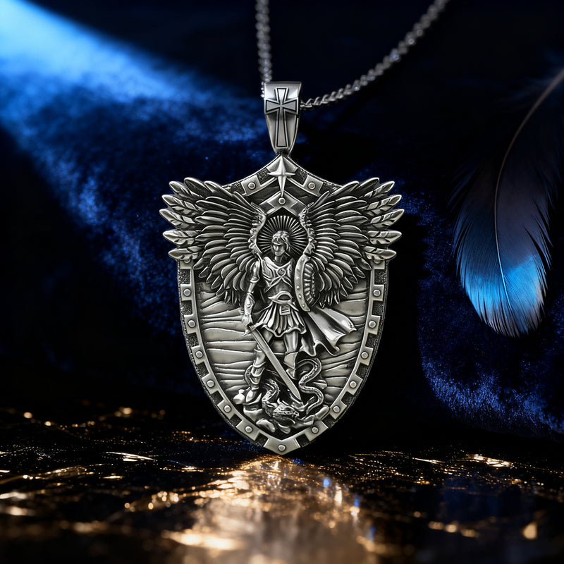 Archangel Michael Necklace - Gives us the strength and courage to move forward!