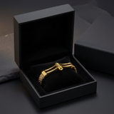 Minimalist Double‑Row Chain Bar Stainless Steel Bracelet