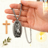 Our Lady of Guadalupe S925k Silver Necklace
