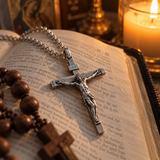 S925K Silver Jesus Crucifix Pendant | A Tangible Reminder of His Love