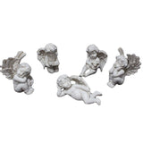 5 angel garden resin ornaments decorative garden decorative stone miniature angel fairy garden angel courtyard with monumental statue