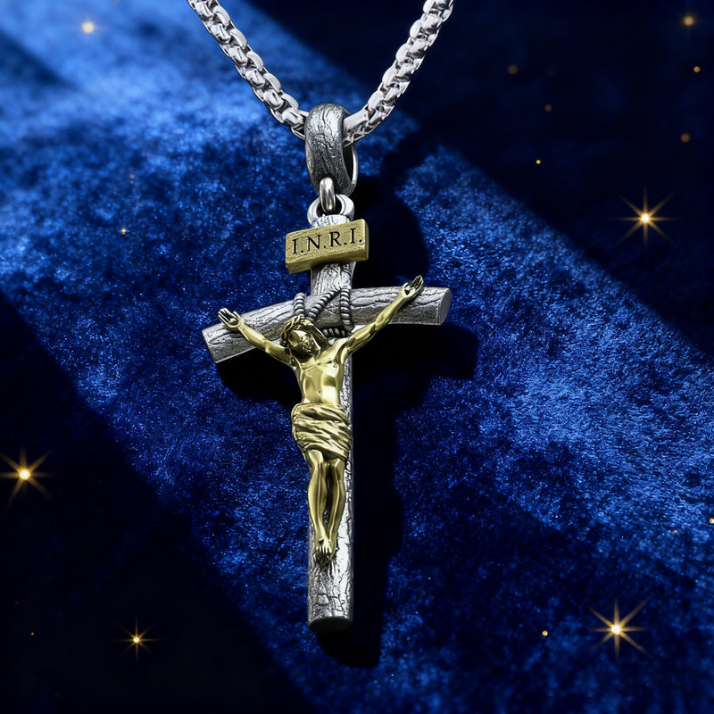 BGCOPPER S925K Silver Crucifix of Jesus Christ: A Timeless Masterpiece of Faith and Art