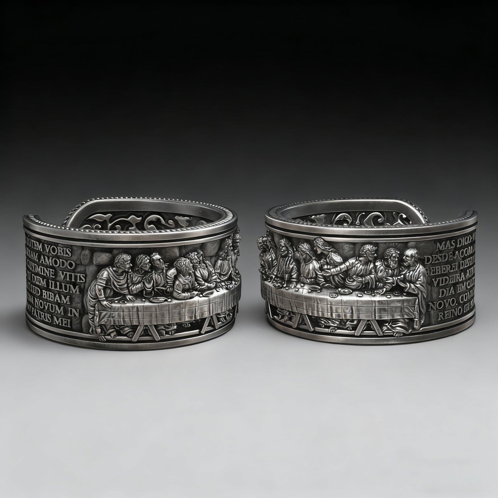The Last Supper Silver Adjustable Ring – BGCOPPER