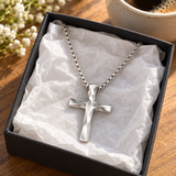 Carry Your Faith Close to Your Heart – Timeless Gold & Silver Cross Necklace, A Symbol of God's Love & Protection