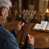 Hand-Carved Beechwood U.S. Air Force Cross — A Symbol of Faith, Service & Sacrifice