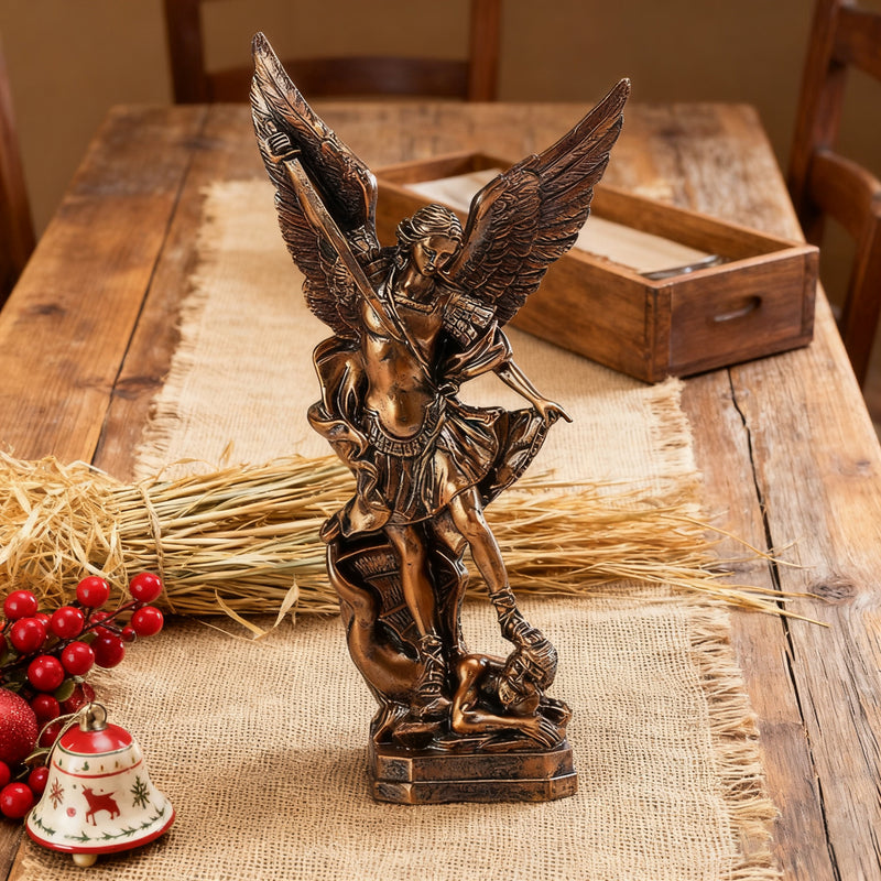 Archangel Michael 3D statue decoration