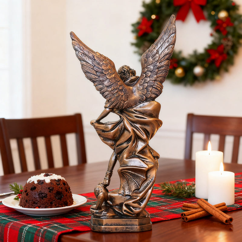 Archangel Michael 3D statue decoration