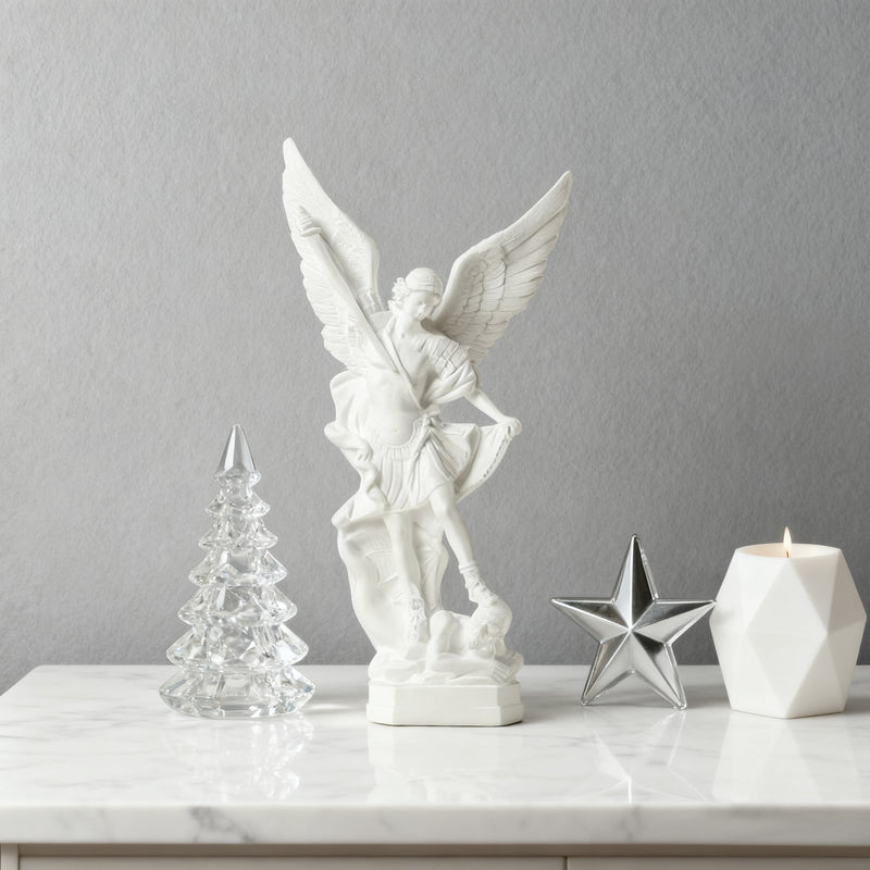 Archangel Michael 3D statue decoration