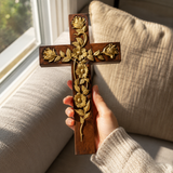 Rosenkreuz, Muttertag Wand dekor Geschenk