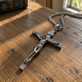S925K Silver Jesus Crucifix Pendant | A Tangible Reminder of His Love