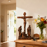 New Product Jesus crucifixion scene ornaments