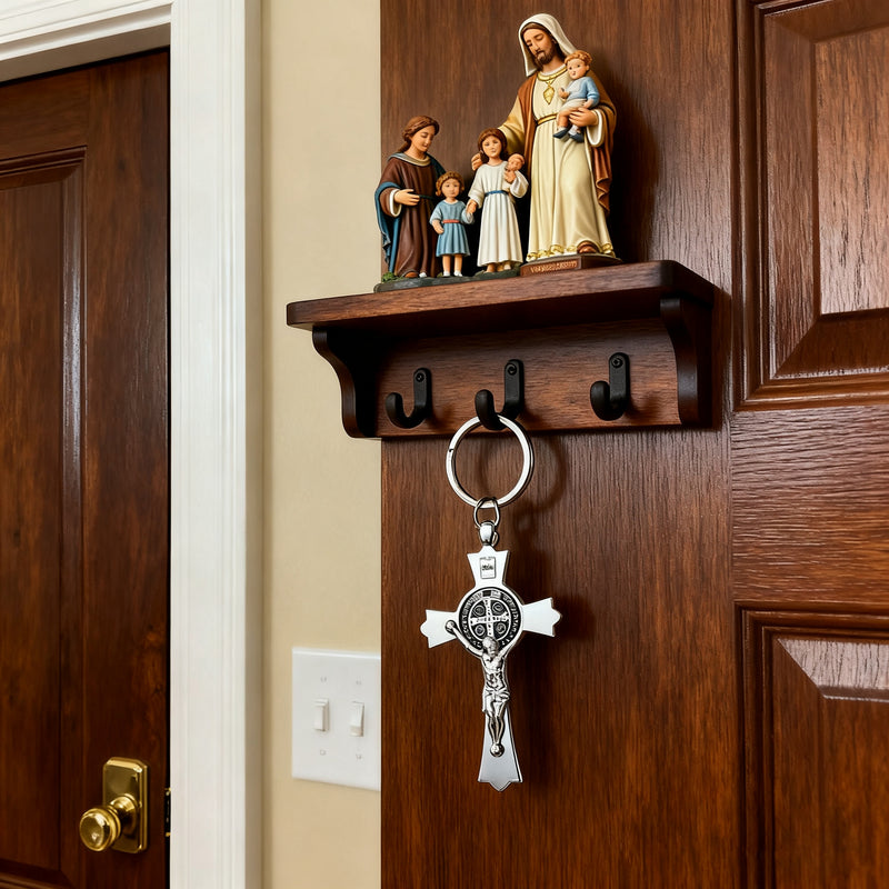 Saint Benedict Cross Detail