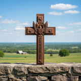 Hand-Carved Beechwood U.S. Air Force Cross — A Symbol of Faith, Service & Sacrifice