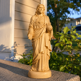 Sacred Heart of Jesus Wooden Statue: A Tribute to Unfailing Love