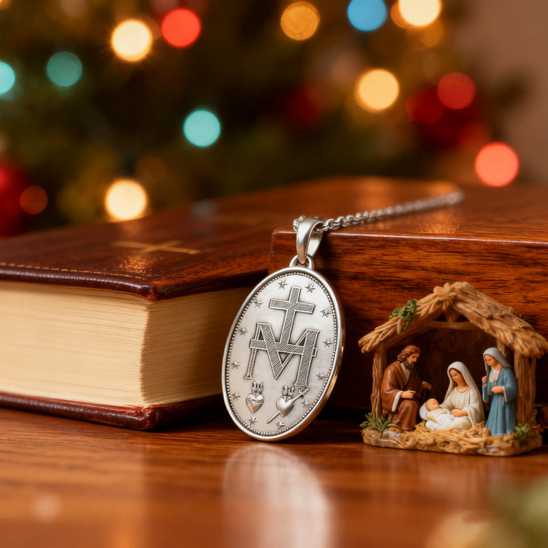 New Miraculous Medal Necklace