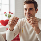 Hug Necklace-The Tale of Two Lovers Necklace