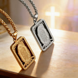 Our Lady of Guadalupe Dog Tag Necklace: A Timeless Symbol of Devotion