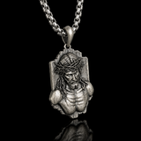 The Crown of Thorns Covenant - S925 Sterling Silver Christian Pendant, A Sacred Reminder of Sacrifice and Redemption