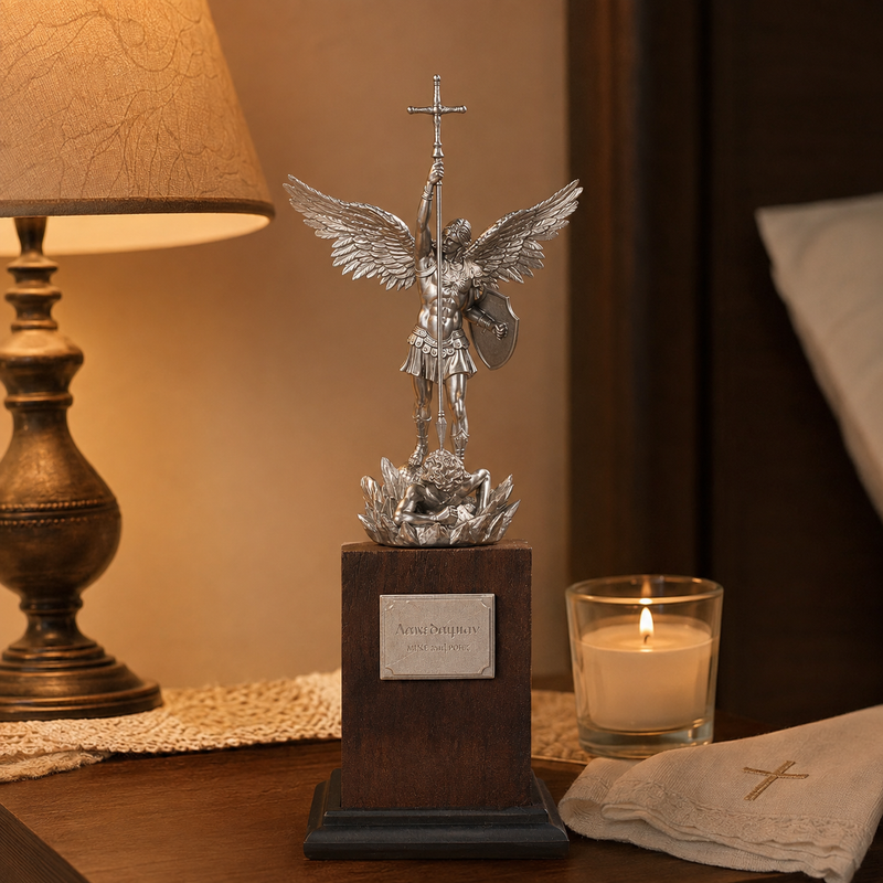 Archangel Michael meaningful Christian gift