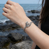 Vintage Celtic Knot Triskelion Bracelet – Norse Heritage & Timeless Strength