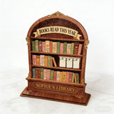 Vintage Book Reading Counter | Mark Your Reading Journey with a Warm Touch