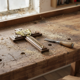 Hand-Carved Beechwood U.S. Air Force Cross — A Symbol of Faith, Service & Sacrifice