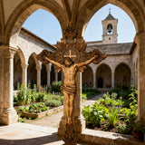 St. Benedict Crucifix: Maple Wood, Divine Protection, & the Story of Redemption