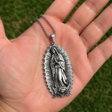 Our Lady of Guadalupe S925k Silver Necklace