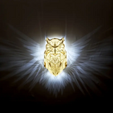 Animal Head LED Personalized Eagle / Owl Wall Sconce
