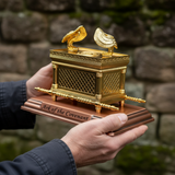 The Ark Of the Covenant Home Decoration Christian Decor Religious Gift(Gold plated copper)