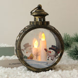 Christmas decorations LED Santa Claus snowman ornament props lights