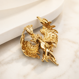Vintage Archangel Stainless Steel Necklace, 3D Embossed Angel Pendant Box Chain for Men