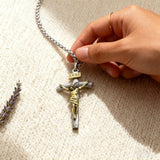 BGCOPPER S925K Silver Crucifix of Jesus Christ: A Timeless Masterpiece of Faith and Art