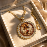 Sacred Heart of Jesus Pendant Necklace