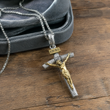 BGCOPPER S925K Silver Crucifix of Jesus Christ: A Timeless Masterpiece of Faith and Art