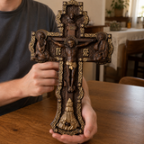 A Sacred Presence for Your Home: Hand-Carved Orthodox Cross