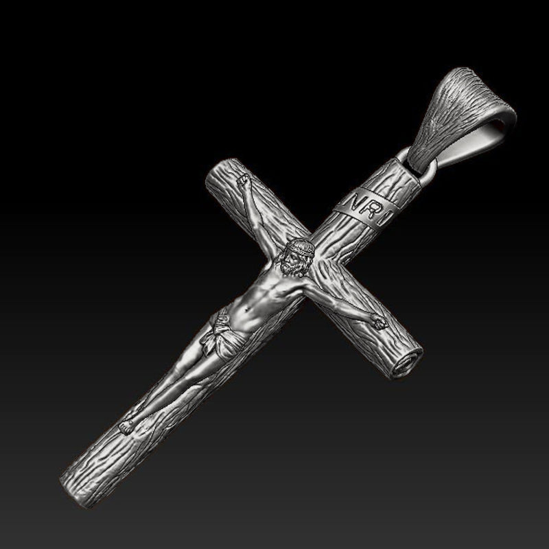 S925K Silver Cross Necklace: Embodiment of the Light of Faith