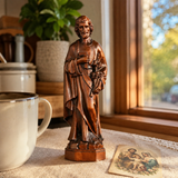 Joseph Wooden Round Tabletop Ornament