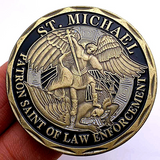 St. Michael's Patron Saint of Law Enforcement Coin