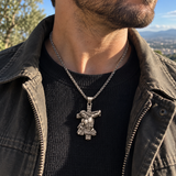 S925 Sterling Silver Crucified Jesus Cross Pendant Necklace – INRI Christian Faith Jewelry