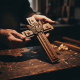 Hand-Carved Beechwood U.S. Air Force Cross — A Symbol of Faith, Service & Sacrifice