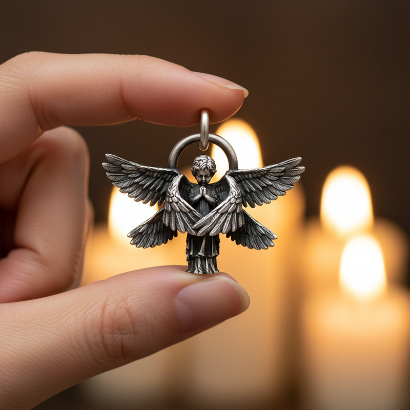 Seraphim pendant close-up – craftsmanship