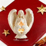 "Praying Angel" 2D Flat Acrylic Table Decor – A Glow of Peace for Your Christian Home
