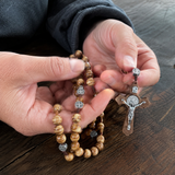 St. Benedict Exorcism Rosary Necklace