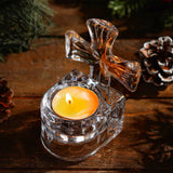Cross Glass Candle Holder: Light Wrapped in Sacred Symbolism