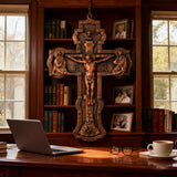 A Sacred Presence for Your Home: Hand-Carved Orthodox Cross