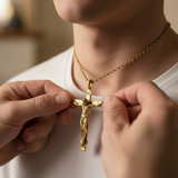 New Copper Cross Necklace