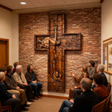 Savior Large Size Wood Sculpture