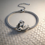 Vintage Celtic Knot Triskelion Bracelet – Norse Heritage & Timeless Strength